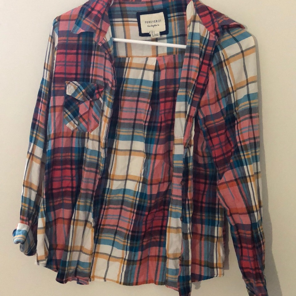 Multi-color flannel